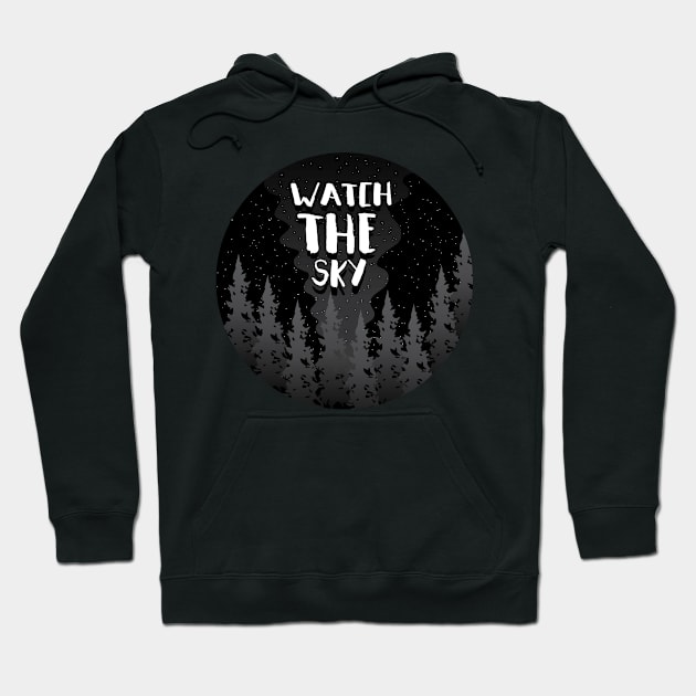 Watch the Sky Hoodie by annagrrrl